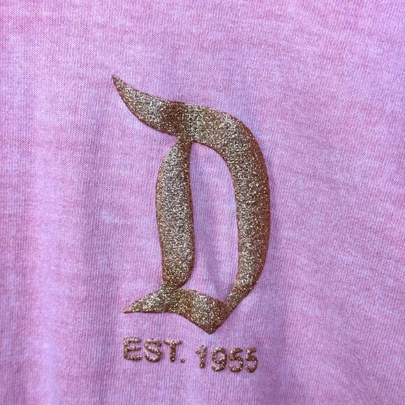 DISNEY Spirit Jersey Size XS Disneyland Resort Rose Gold‎ Glitter Disneybound - Picture 4 of 11